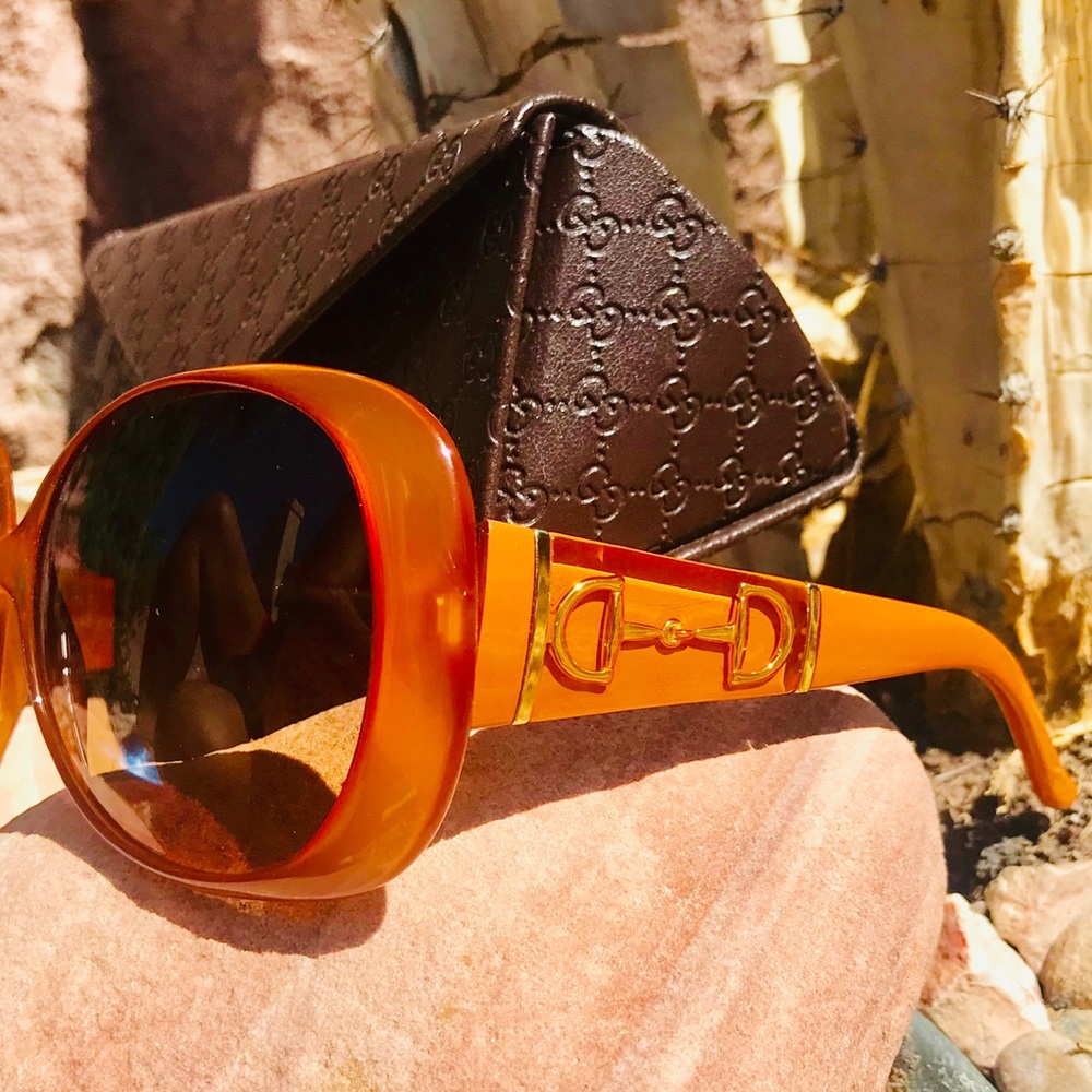 GUCCI Havana Sunglasses🔥RARE COLOR🔥